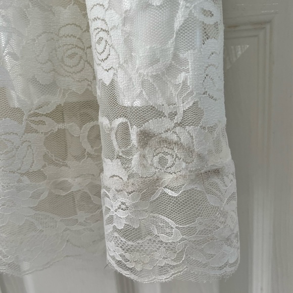 Only Little Once Ivory Lace Maxi Dress - Picture 5 of 5